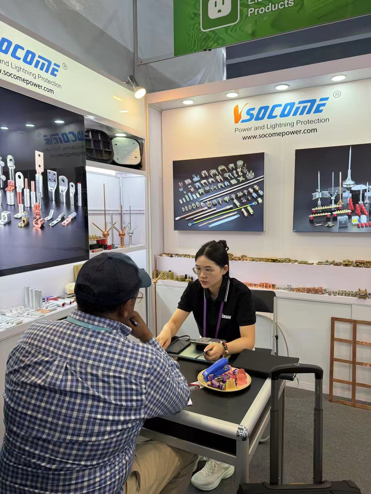 SOCOME Canton Fair On-site Contract Signing